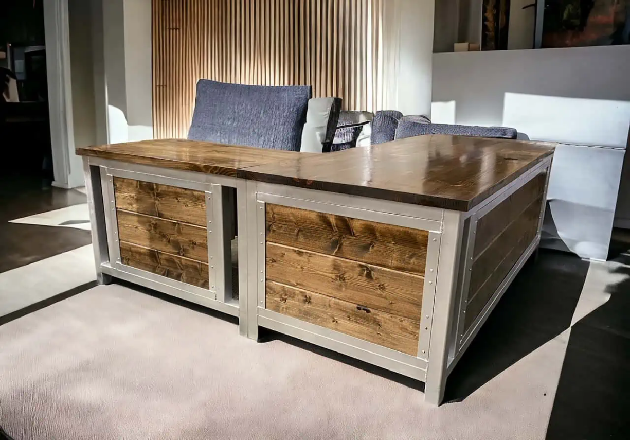 The Benefits of Choosing a Custom Rustic Desk for Your Home Office ...